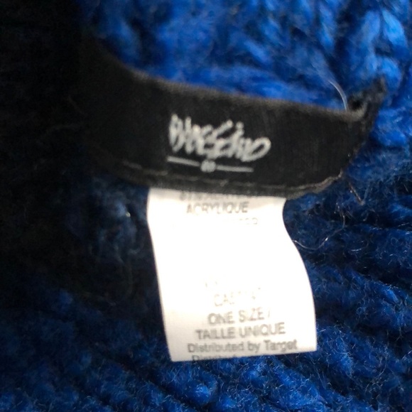 Gifted....Infinity scarf black & blue - Picture 3 of 4